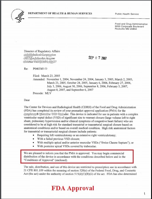 fda approval
