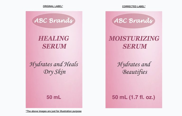 fda cosmetic label