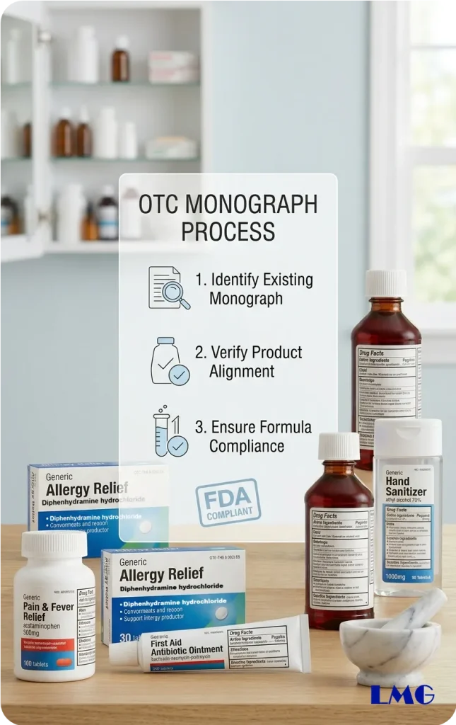 otc monogrpah drugs fda